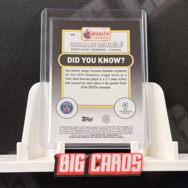 Ousmane Dembele - Topps Merlin - obrazek 2