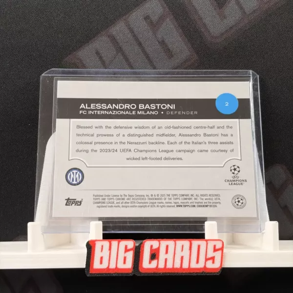 Alessandro Bastoni - Topps Chrome - obrazek 2