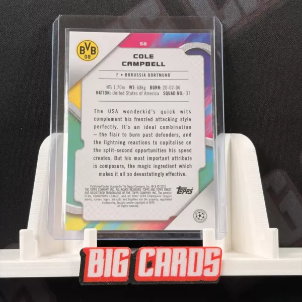Cole Campbell - Topps Finest - obrazek 2