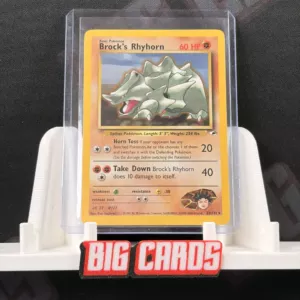 Brock's Rhyhorn 22/132 Rare Gym Heroes