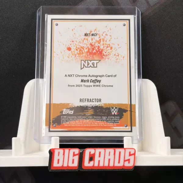Mark Coffey - Topps Chrome WWE - obrazek 2