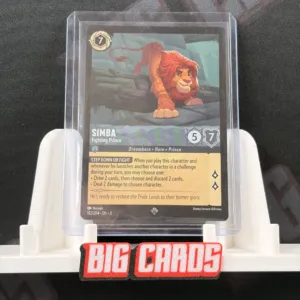 Simba Fighting Prince - Disney Lorcana Into The Inklands