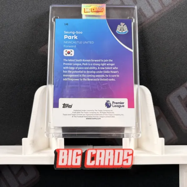 Seung-Soo Park - Topps Chrome Premier League - obrazek 2