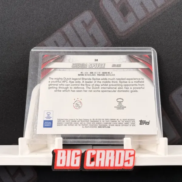 Sherida Spitse - Topps Chrome Women - obrazek 2