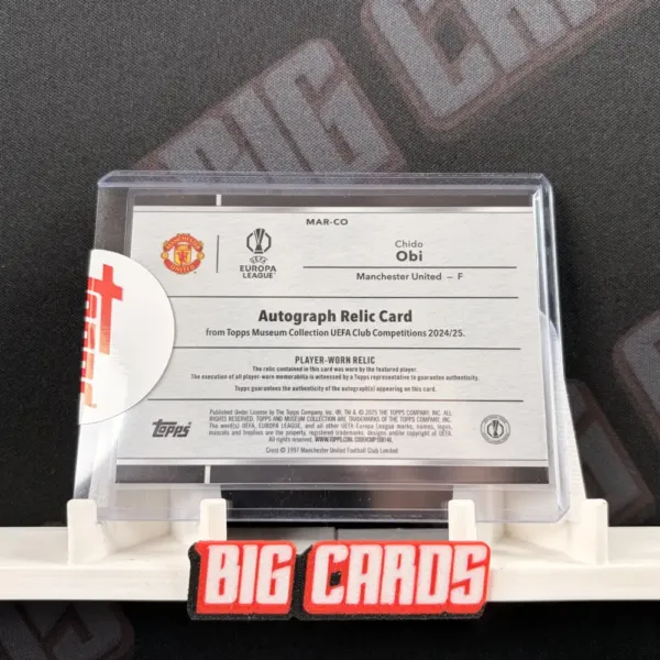 Chido Obi - Topps Museum Collection - obrazek 2