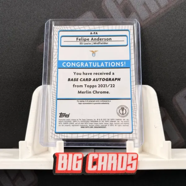 Felipe Anderson - Topps Merlin - obrazek 2