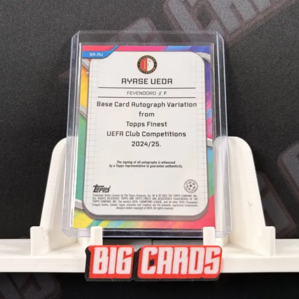 Ayase Ueda - Topps Finest UEFA - obrazek 2