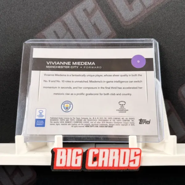Vivianne Miedema - Topps Chrome Sapphire Women’s UEFA - obrazek 2