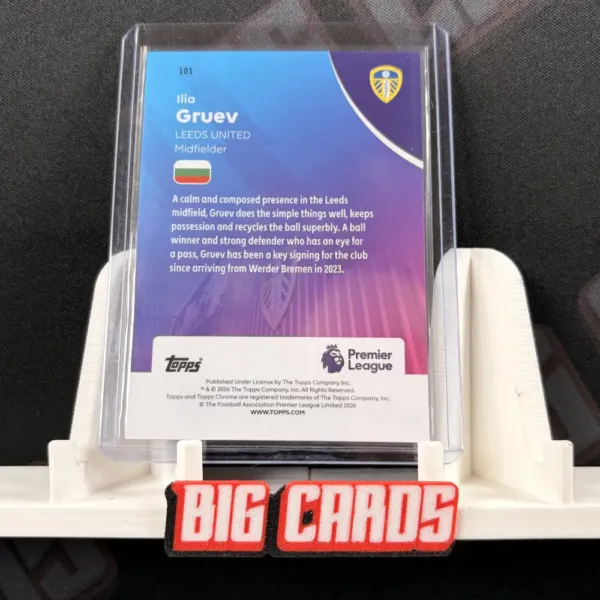 Ilia Gruev - Topps Chrome Premier League - obrazek 2