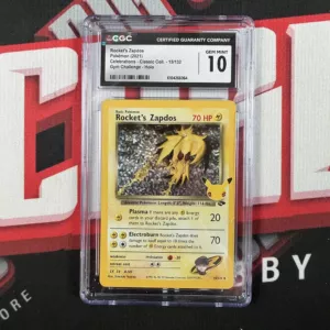 Rocket's Zapdos - 2021 Pokemon Celebrations - Classic Coll.