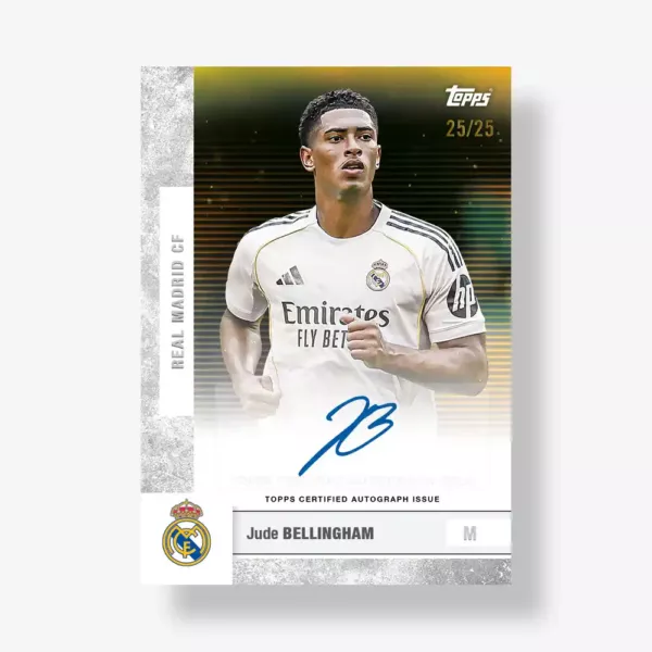 2025-26 Topps Real Madrid Team Set - obrazek 4