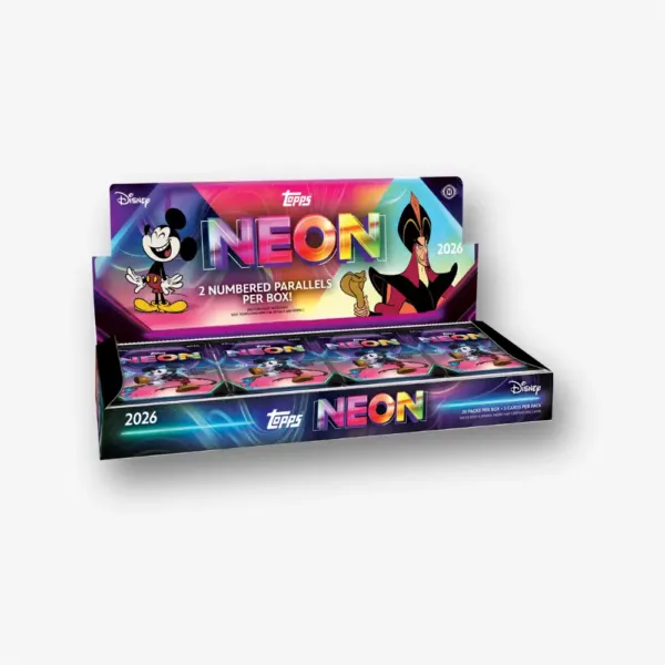 2026 Topps Disney Neon 4x Hobby Box Break #713 - obrazek 2
