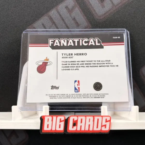 Tyler Herro - Topps Chrome Fanatical - obrazek 2