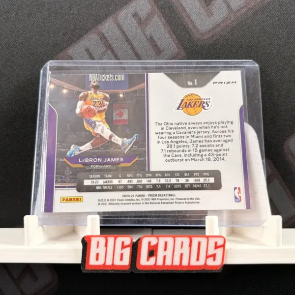 LeBron James - Panini Prizm Basketball - obrazek 2