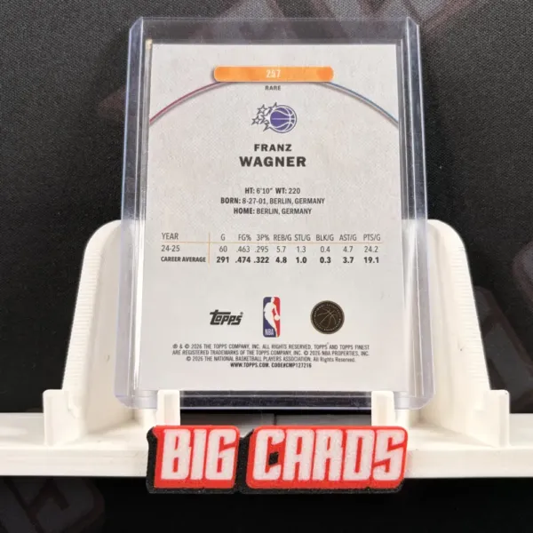 Franz Wagner - Topps Finest - obrazek 2