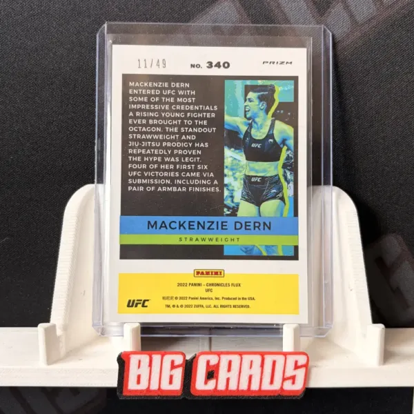 Mackenzie Dern - Panini Chronicles UFC - obrazek 2