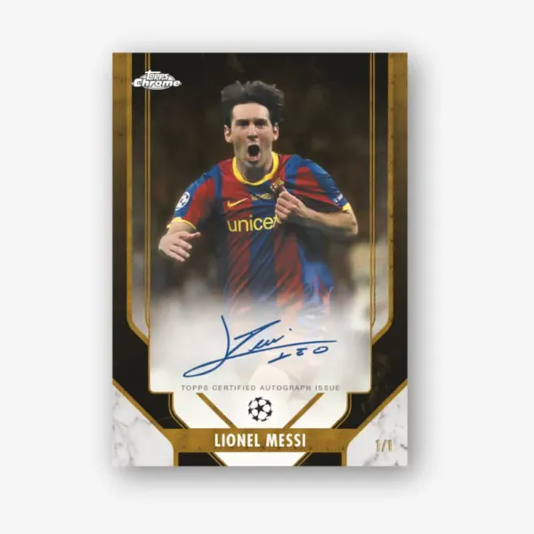 *PREORDER* 2025-26 Topps Chrome UEFA Club Competitions - Hobby box - obrazek 2