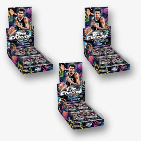 2025-26 Topps Cosmic Chrome Basketball 3 x Hobby Box Break #725 - obrazek 2