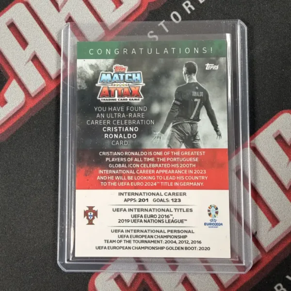 Cristiano Ronaldo - Topps Match Attax - obrazek 2