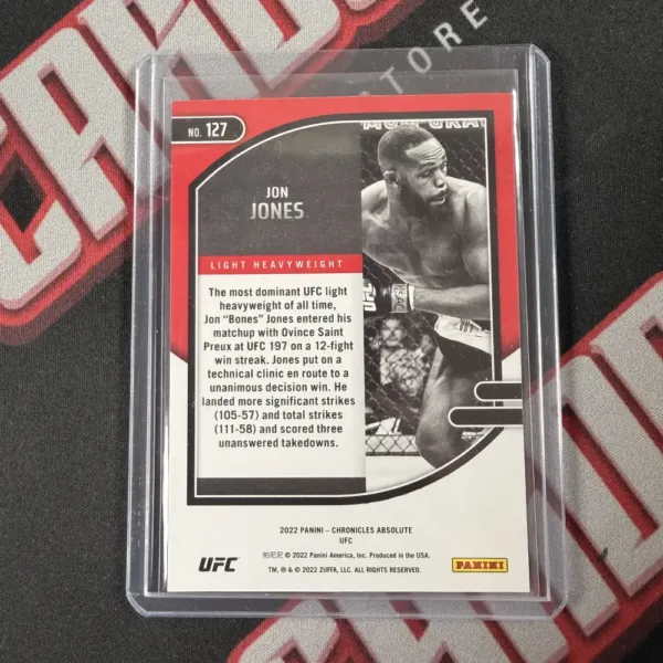 Jon Jones - Panini Chronicles Absolute UFC - obrazek 2