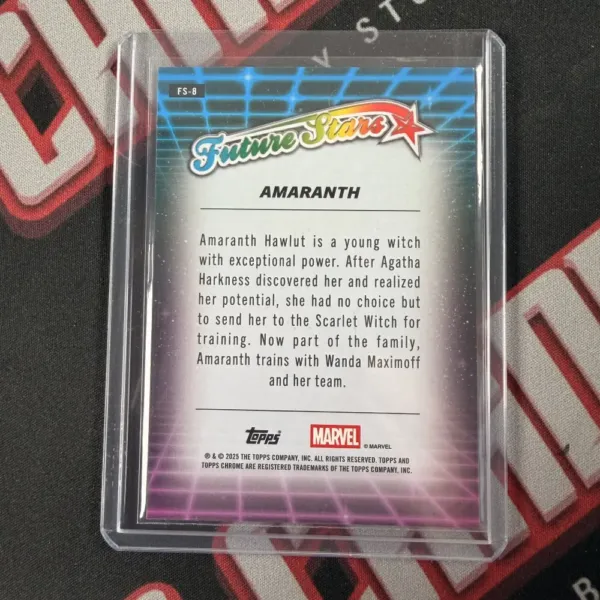 Amaranth - Topps Chrome Marvel - obrazek 2