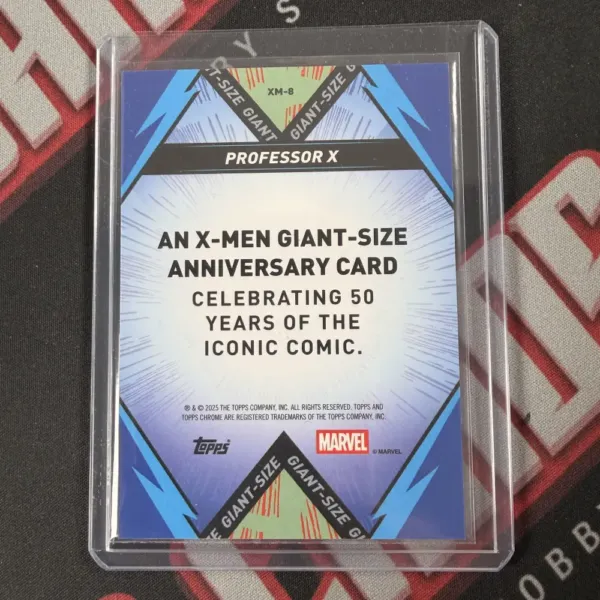 Professor X - Topps Chrome Marvel - obrazek 2