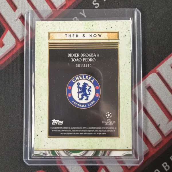 Didier Drogba and Joao Pedro - Topps Deco Champions League - obrazek 2