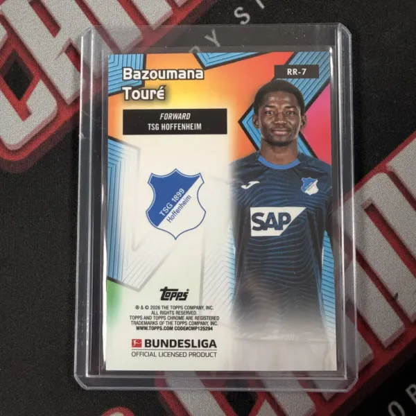 Bazoumana Toure - Topps Chrome Bundesliga - obrazek 2