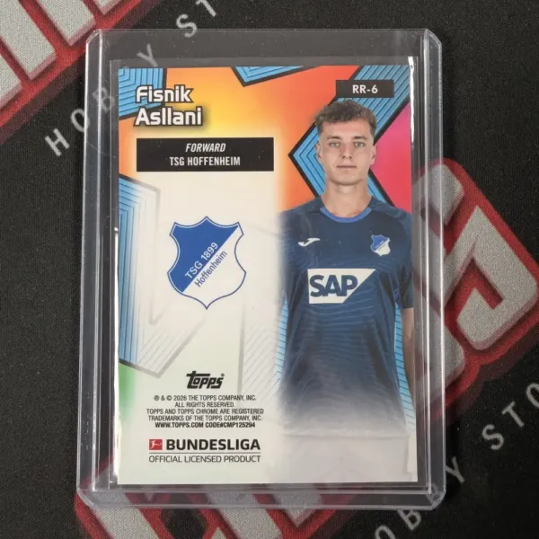 Fisnik Asllani - Topps Chrome Bundesliga - obrazek 2