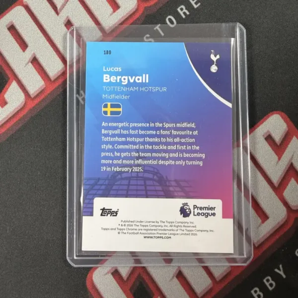 Lucas Bergvall - Topps Chrome Premier League - obrazek 2