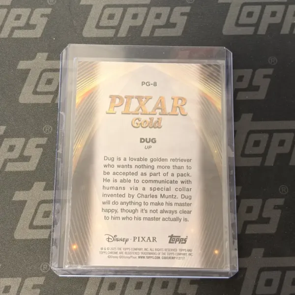 Dug - Topps Chrome Pixar - obrazek 2