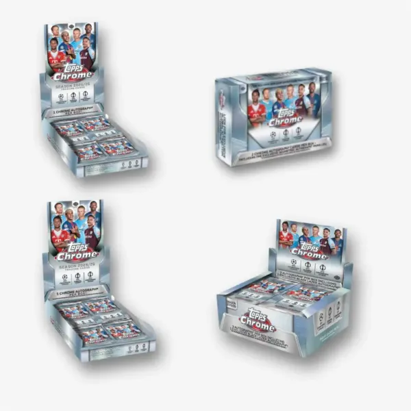 2025-26 Topps Chrome UEFA Club Competitions 2x Hobby Box + 1x Jumbo Box + 1x Breakers Delight Box Break #735 - obrazek 2