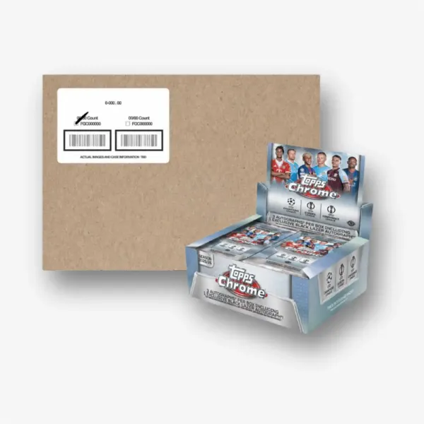 2025-26 Topps Chrome UEFA Club Competitions 8x Jumbo Box Full Case Break #728 - obrazek 2