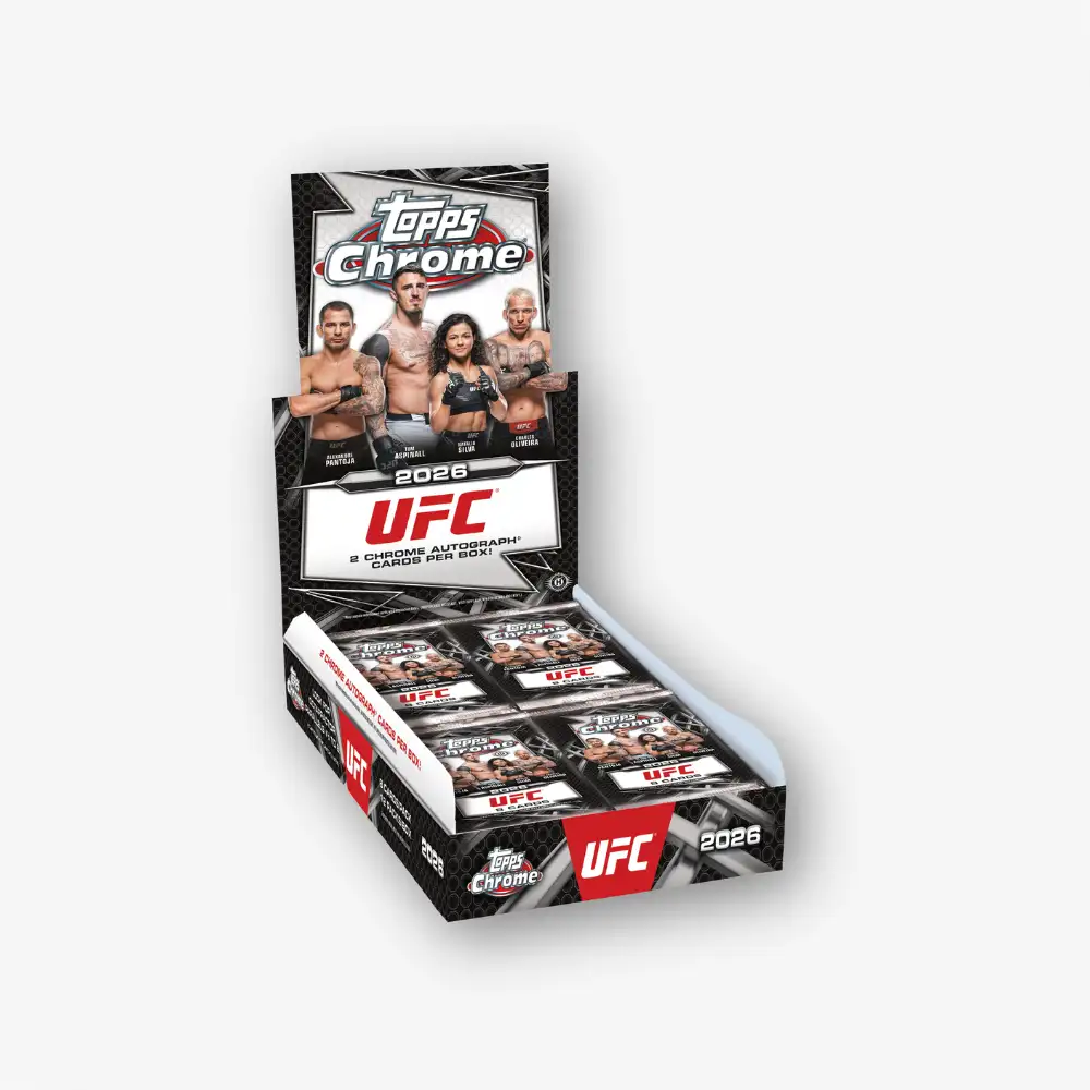 2026 Topps Chrome UFC Hobby Box - Big Cards