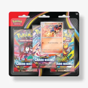 Pokémon TCG: Mega Evolution – Chaos Rising – 3-Pack Blister: Charmeleon