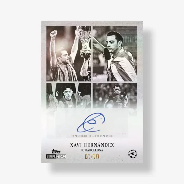 2025-26 Topps UEFA Club Competitions Simplicidad Hobby box - obrazek 3
