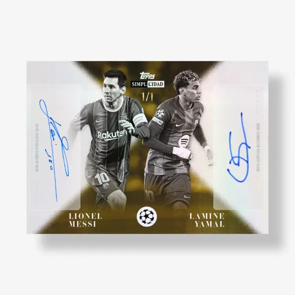 2025-26 Topps UEFA Club Competitions Simplicidad Hobby box - obrazek 2