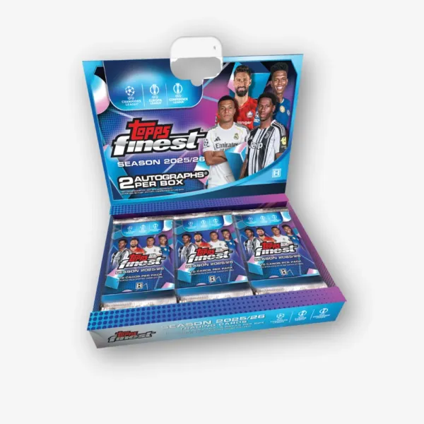 2025-26 Topps Finest UEFA Club Competitions 8x Hobby Box Full Case Break #773 - obrazek 2
