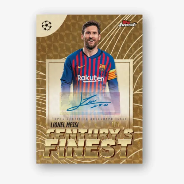 2025-26 Topps Finest UEFA Club Competitions Hobby Box - obrazek 2
