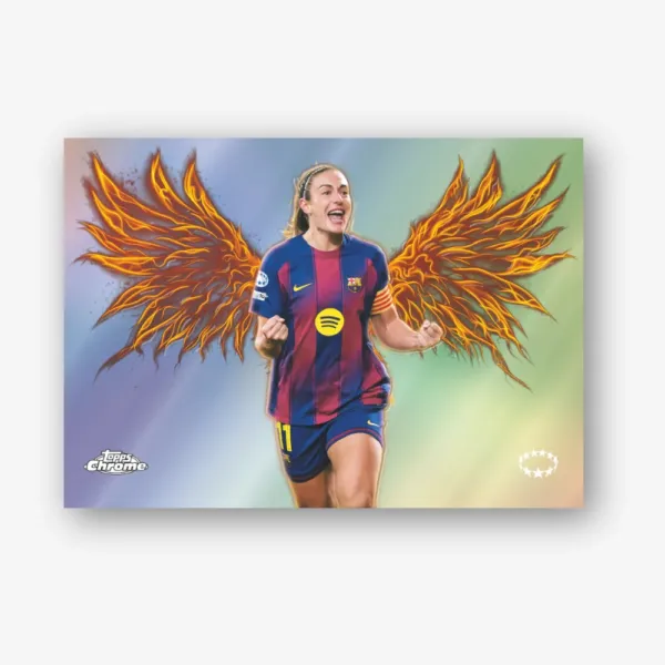 2025-26 Topps Chrome UEFA Women’s Champions League Hobby box - obrazek 3
