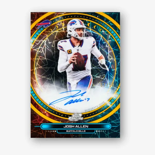 2025 Topps Cosmic Chrome Football Hobby Box - obrazek 3