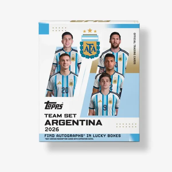 2026 Topps Team Set Argentina Full Case 20x Box Break #766 - obrazek 2