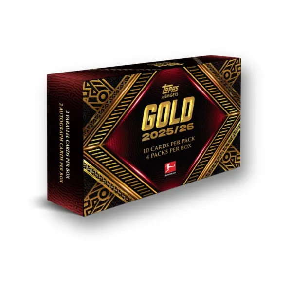2025-26 Topps Bundesliga Gold 4x Hobby Box Break #794 - obrazek 2