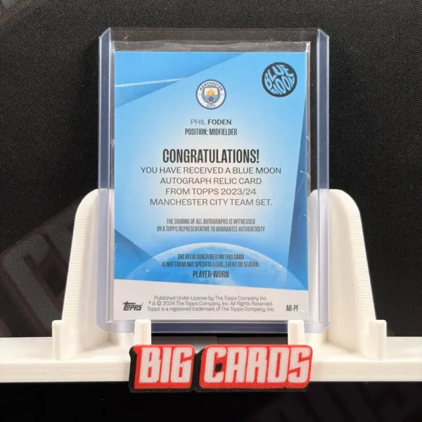Phil Foden - Topps Manchester City Team Set 2023-24 - obrazek 2