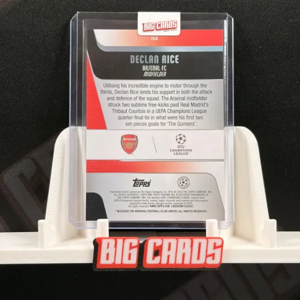 Declan Rice - Topps UEFA Champions League 2026 - obrazek 2