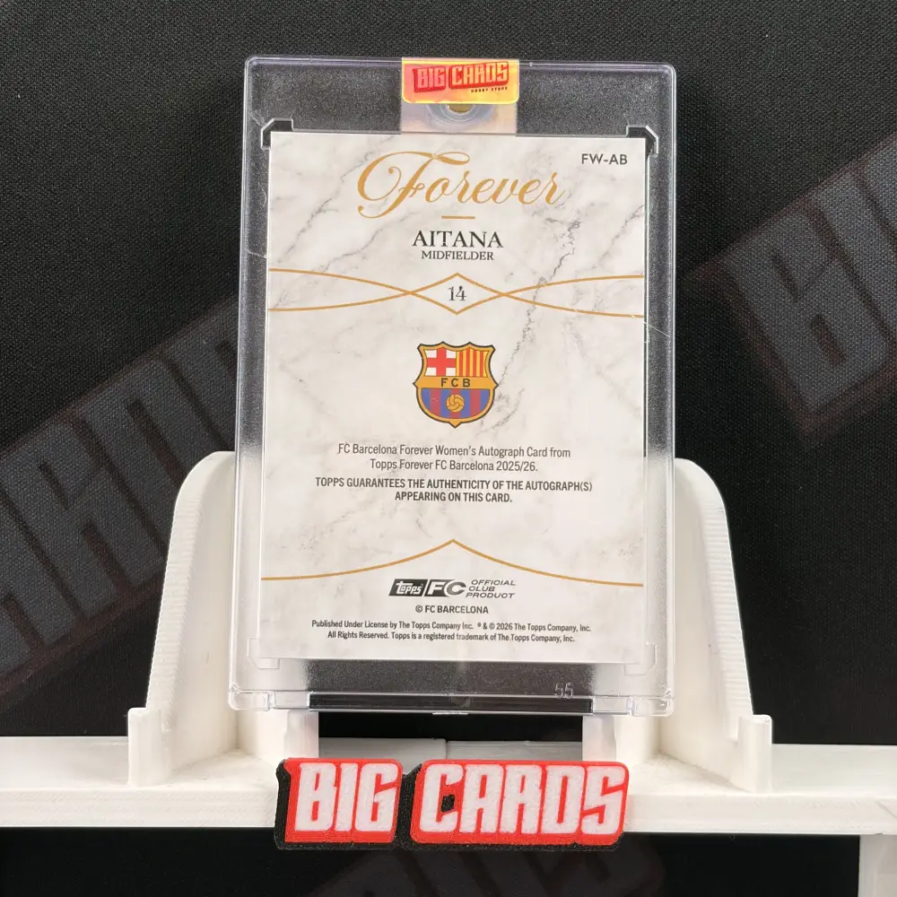 Aitana Bonmatí - Topps Forever FC Barcelona 2025/26 - obrazek 2