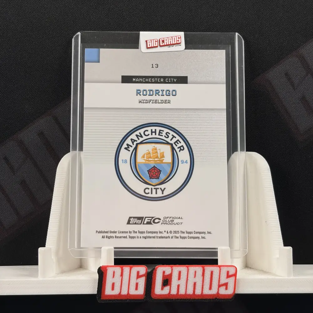 Rodrigo - Topps FC Manchester City 2025 - obrazek 2