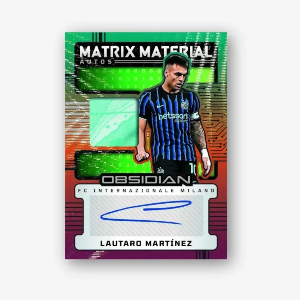 2025-26 Panini Obsidian Soccer Hobby Box - obrazek 4