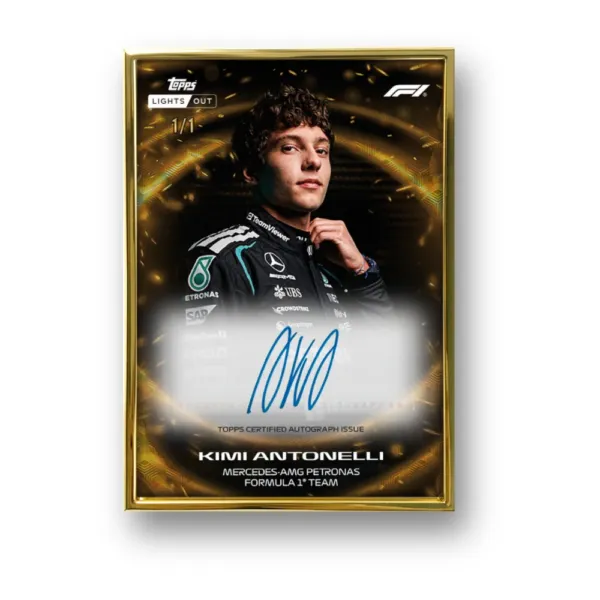 2026 Topps F1 Lights Out - obrazek 3