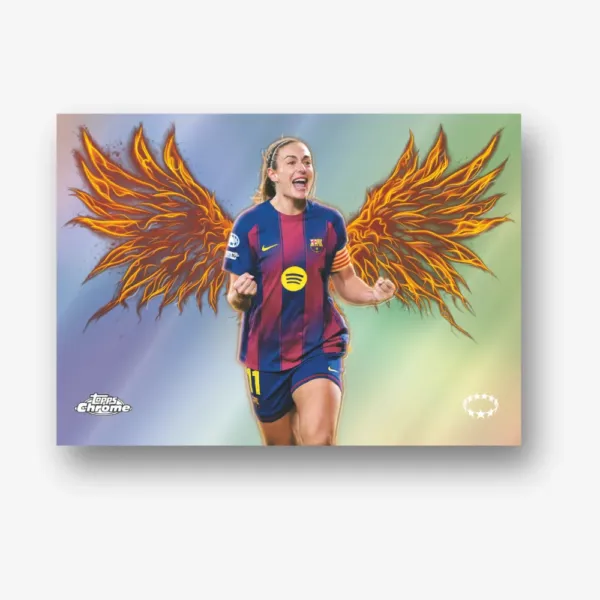 2025-26 Topps Chrome Sapphire UEFA Women’s Champions League - obrazek 3